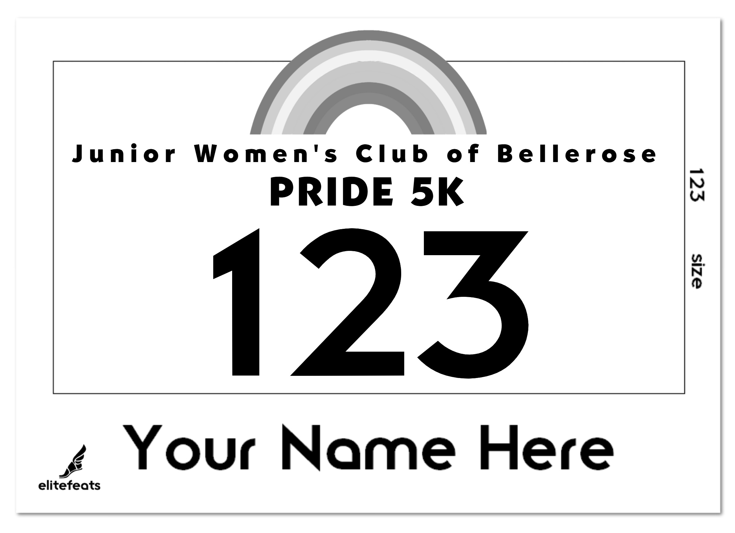 2023 Junior Women's Club of Bellerose PRIDE 5K