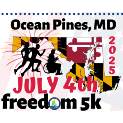 Ocean Pines Racetrack 2025 Ocean Pines Freedom 5K Run/Walk