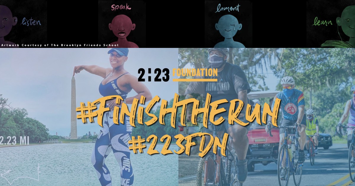 2021 2:23 Foundation's Finish the Run Virtual Run Walk Ride