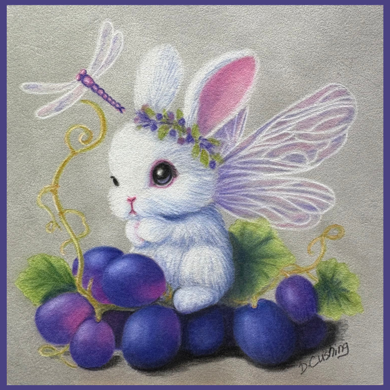 Grape Bunny w/Debbie Cushing