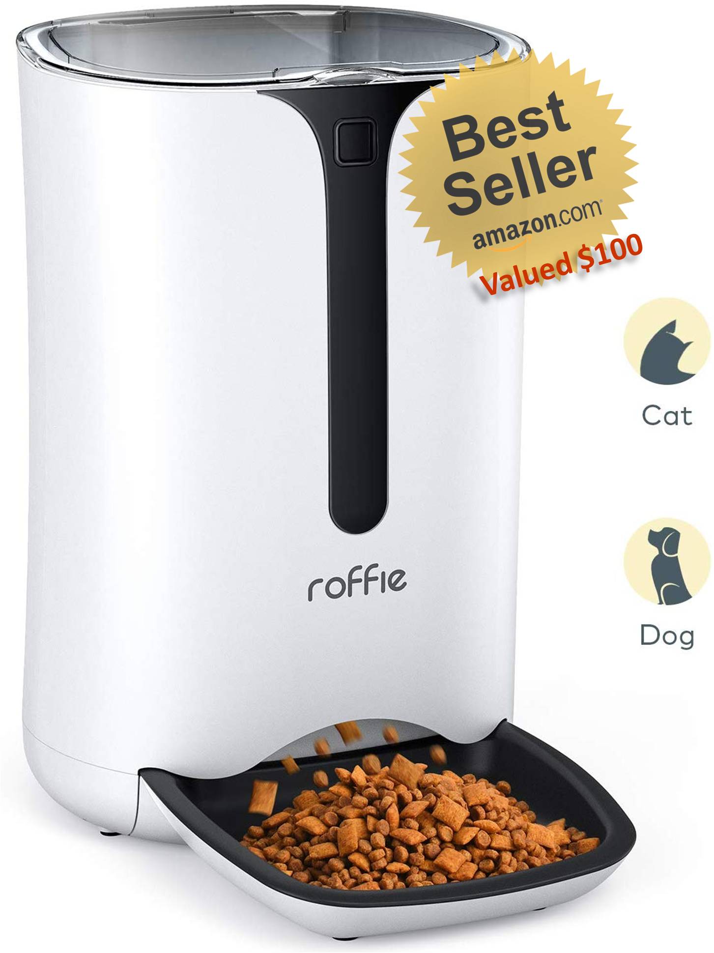 Automatic Pet Food Dispenser For Small Pets