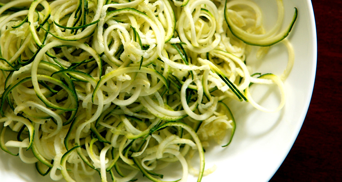 Garlic Zucchini Noodles Recipe Urban Remedy