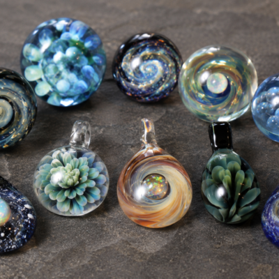 David Bradsher Intro To Boro Pendants Marbles And More