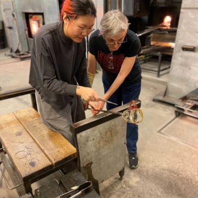 Jane Glassblowing