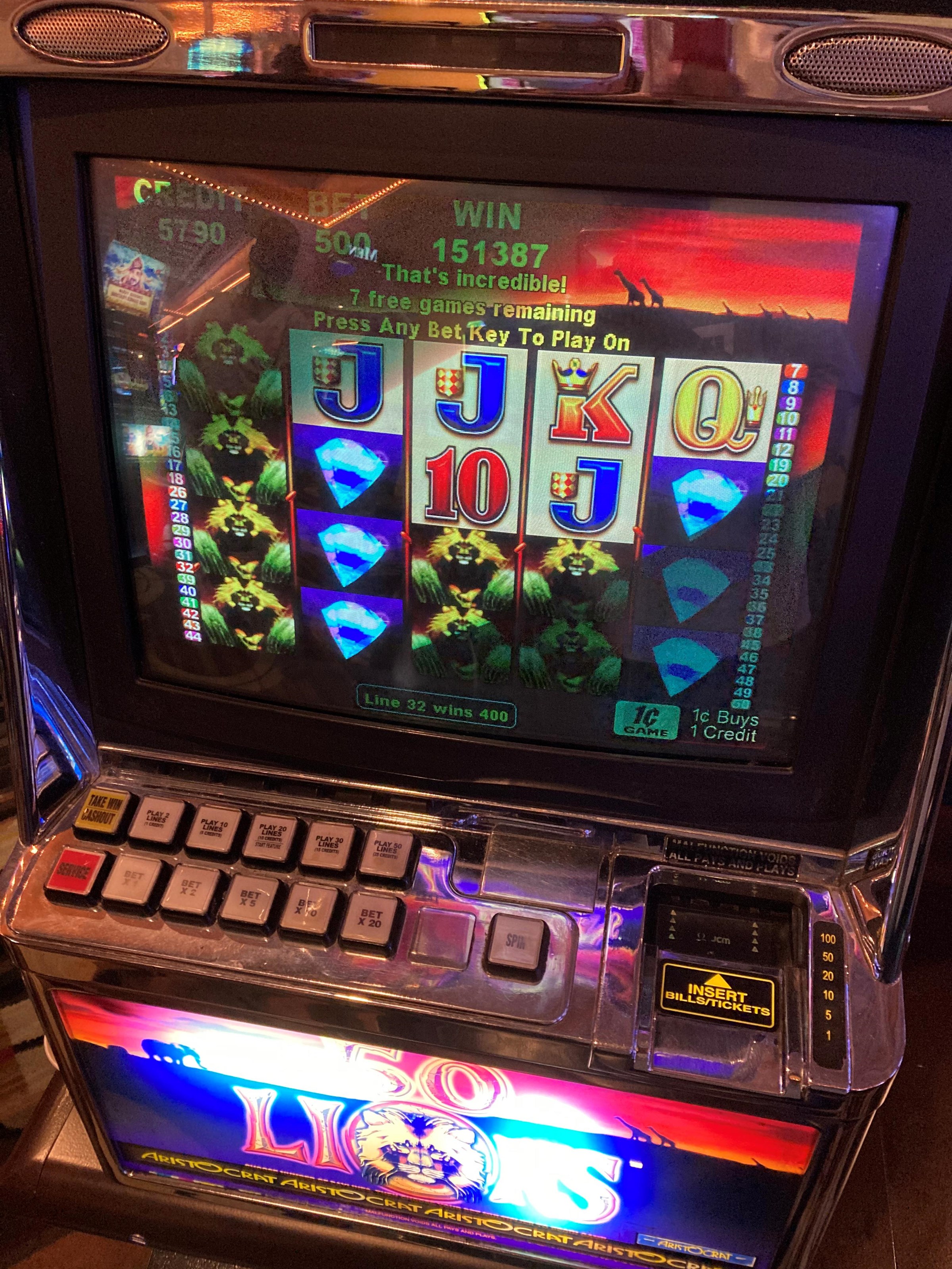 Slot Machines At Horseshoe Casino & Hotel Bossier City Casino