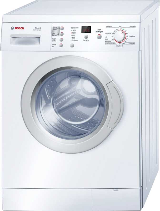 ≫ AEG L64840 vs Bosch WAE283V6 Washing machine comparison