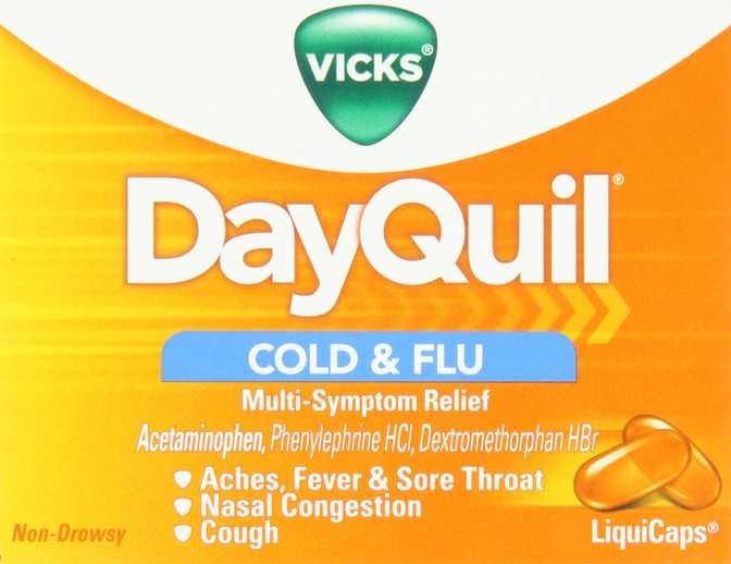 ≫ AlkaSeltzer Plus Cold & Cough vs Vicks DayQuil Cold & Flu Relief LiquiCaps What is the