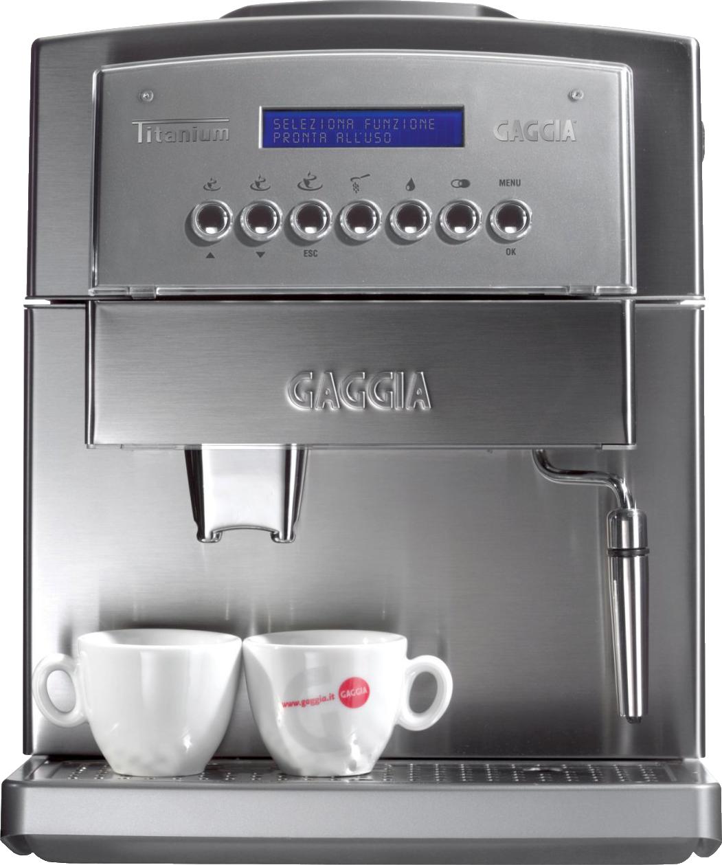 Gaggia Brera vs Gaggia Titanium Compare superautomatic coffee machines