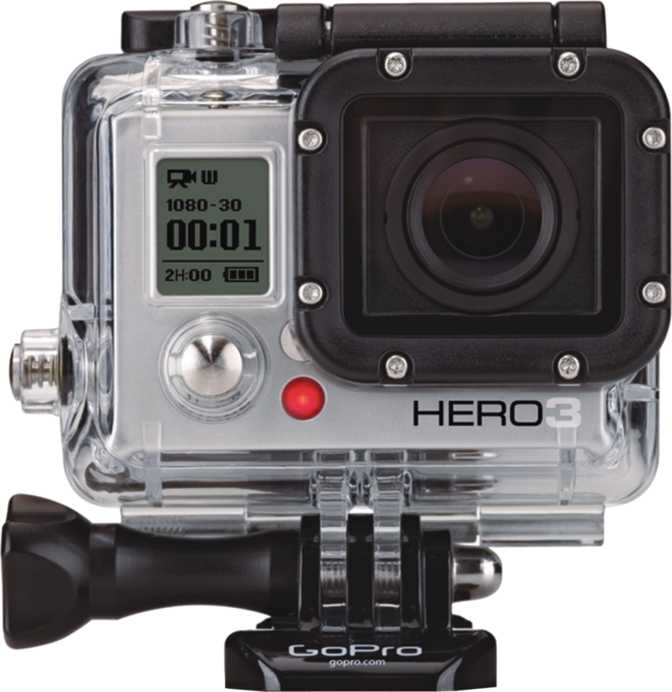 ≫ GoPro HD Hero2 vs GoPro Hero3 White Camcorder comparison