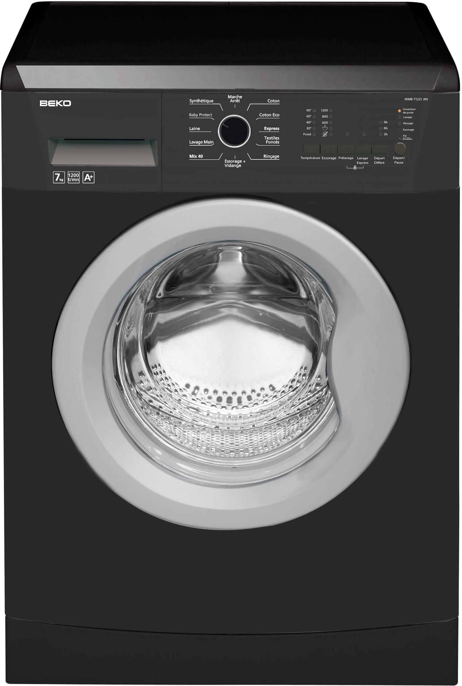 Haier HW50-1010D vs Beko WMB71221AN  Perbandingan mesin cuci