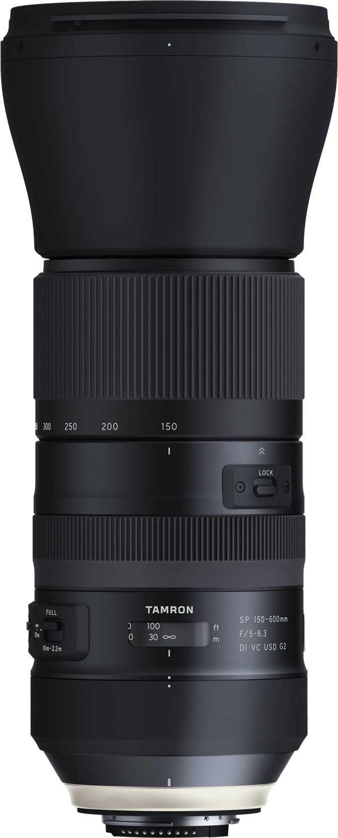 Obiettivo Tamron SP 150-600mm F/5-6.3 Di VC USD G2, Modello HA022, Made In Japan