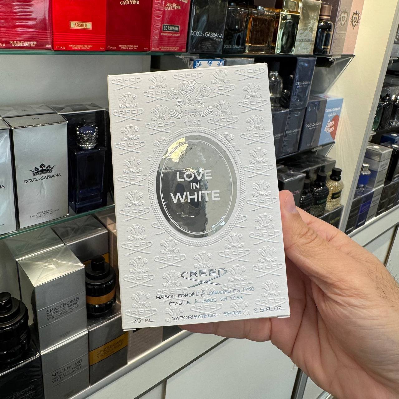 CREED LOVE IN WHITE  EDP 100ml 22671