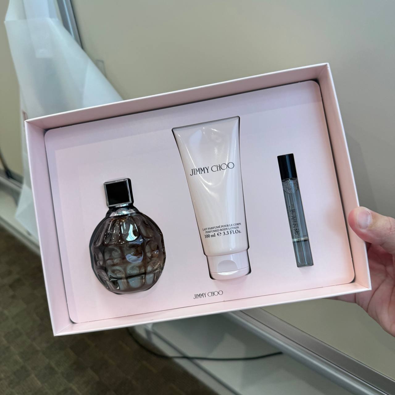 EDP 100 ml + EDP 7,5 ml + BODY LOTION 100ml JIMMY CHOO  546095