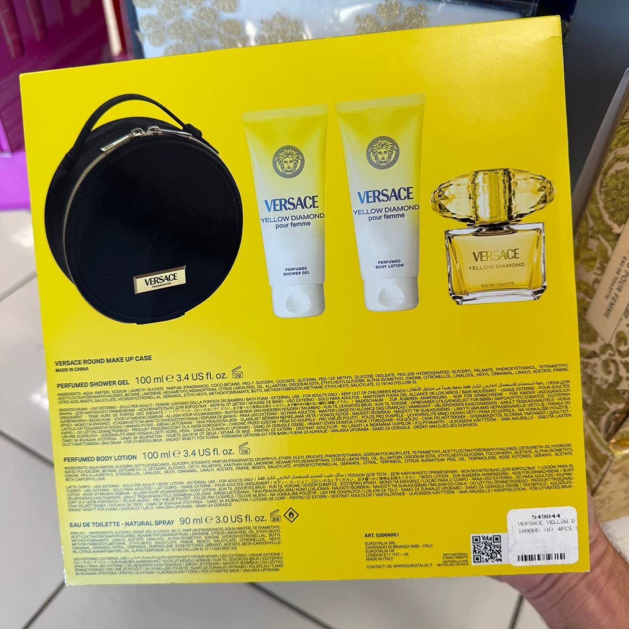 VERSACE YELLOW EDT 90ml 549844