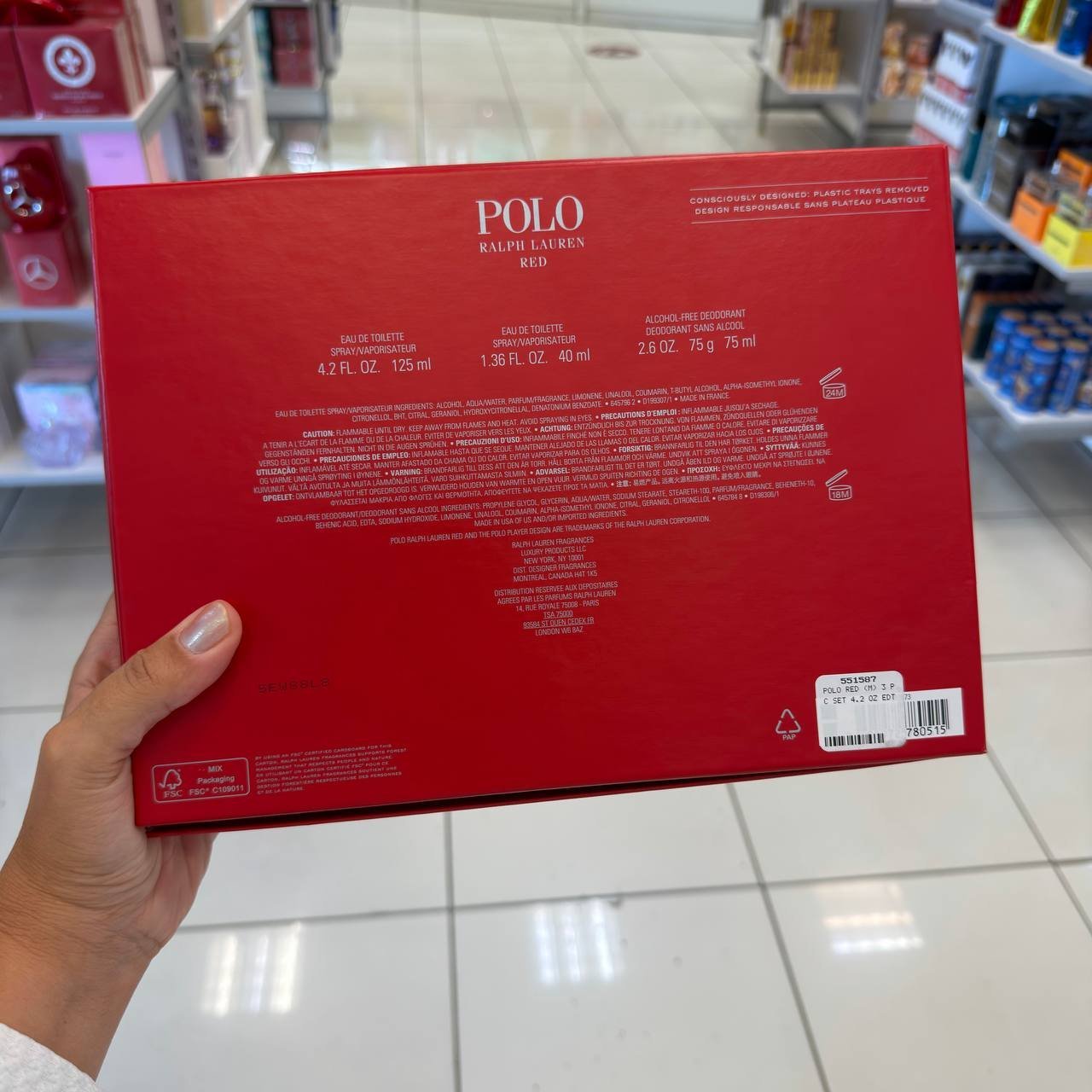 POLO EDT 125ML 551587