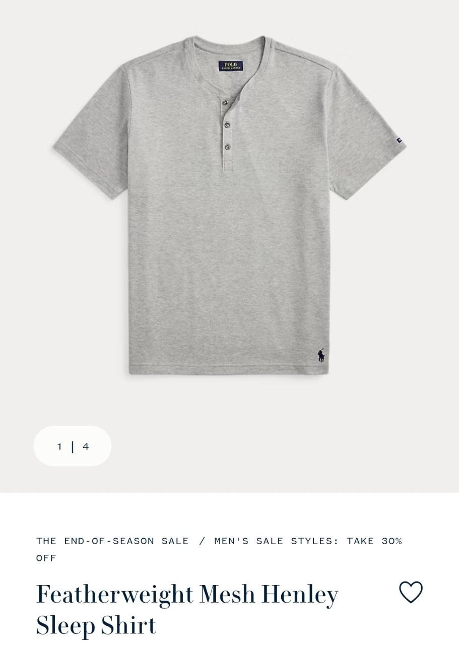 Pajama Shirt