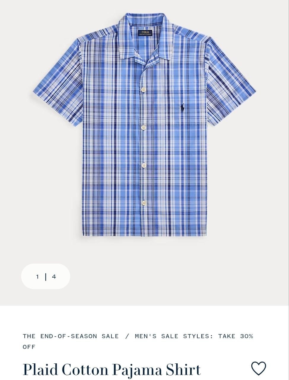 Pajama Shirt