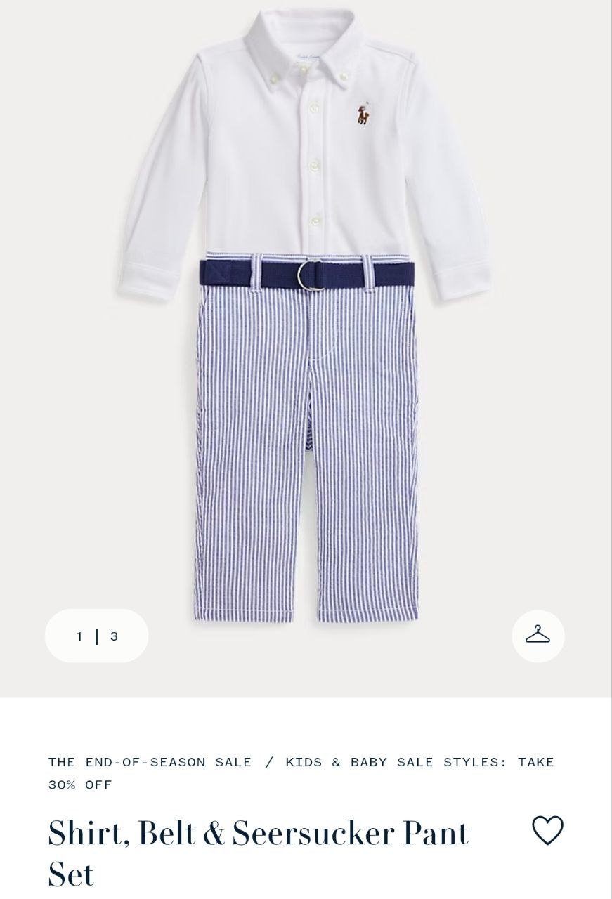 Shirt, Pant & Belt
