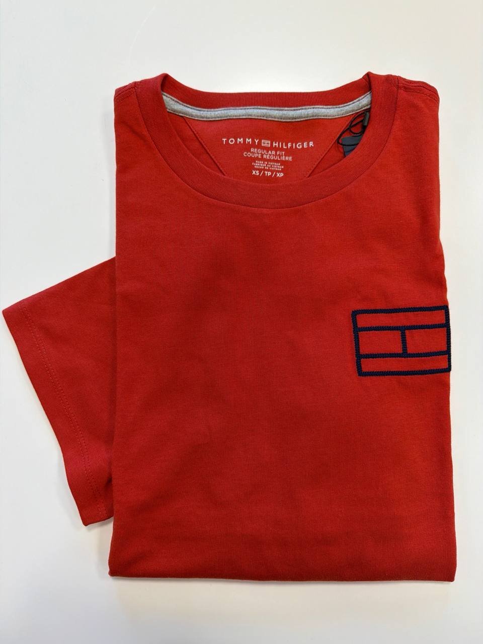 Camiseta Regular Fit Gola com bordado