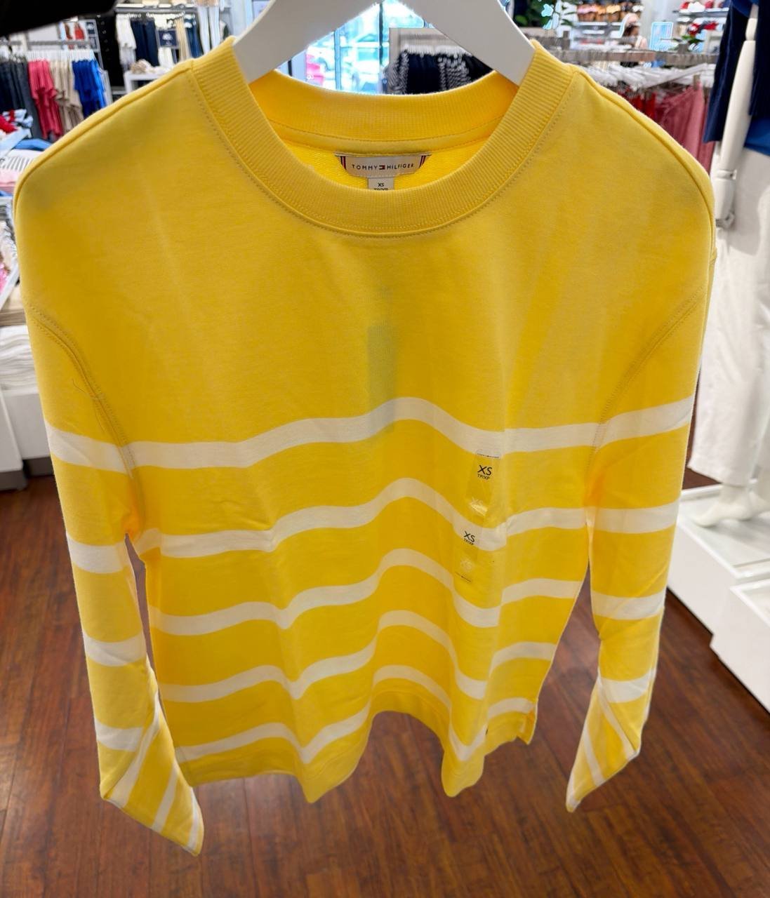 moletom oversized listrado