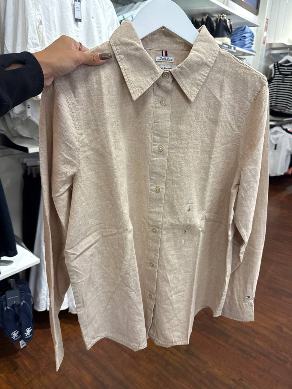 camisa manga longa  Relaxed Fit  55