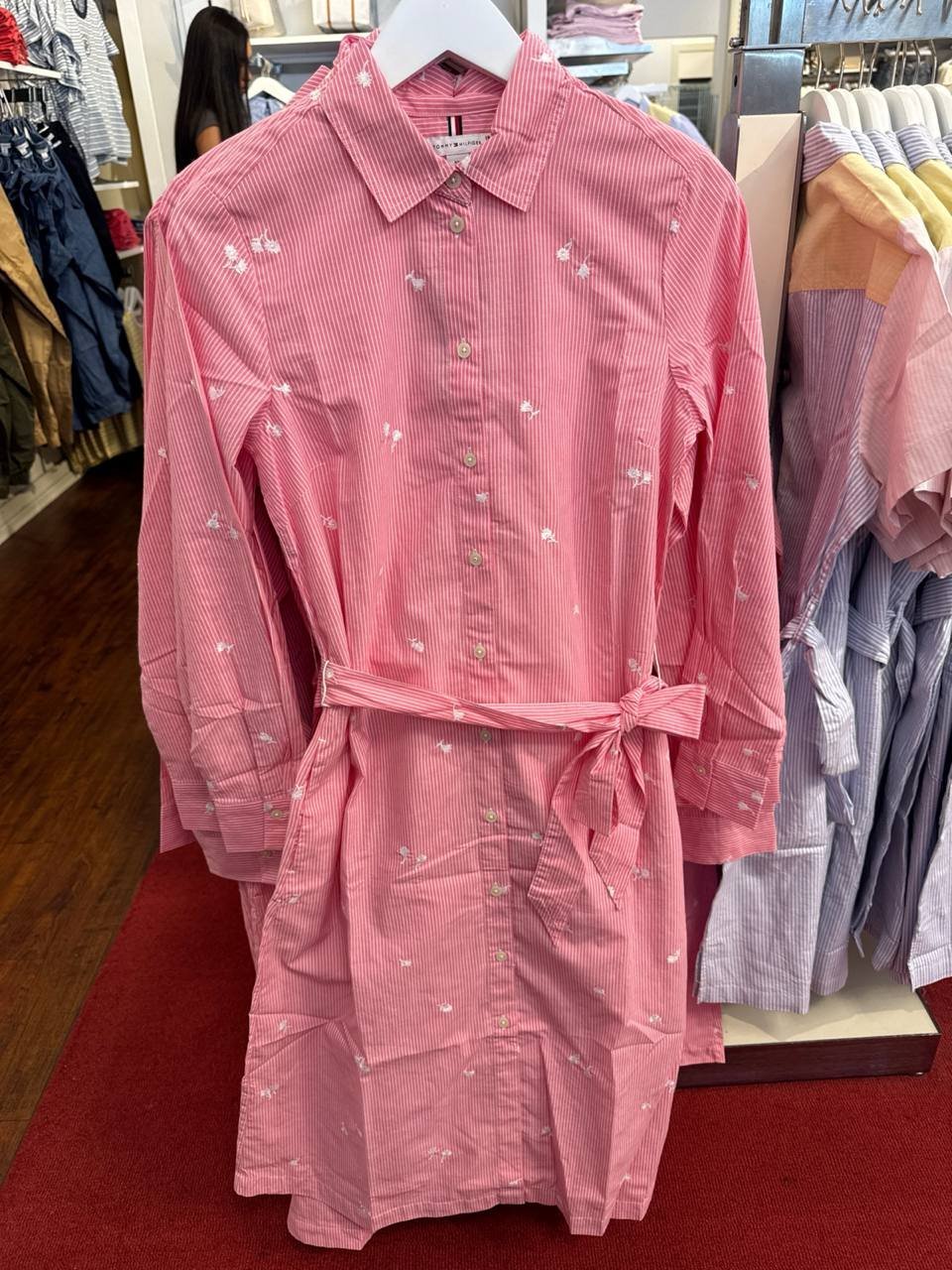 Vestido  Algodão manga longa