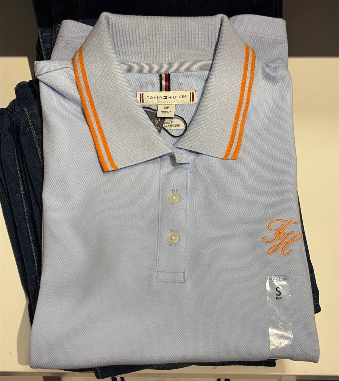 classic  polo manga curta