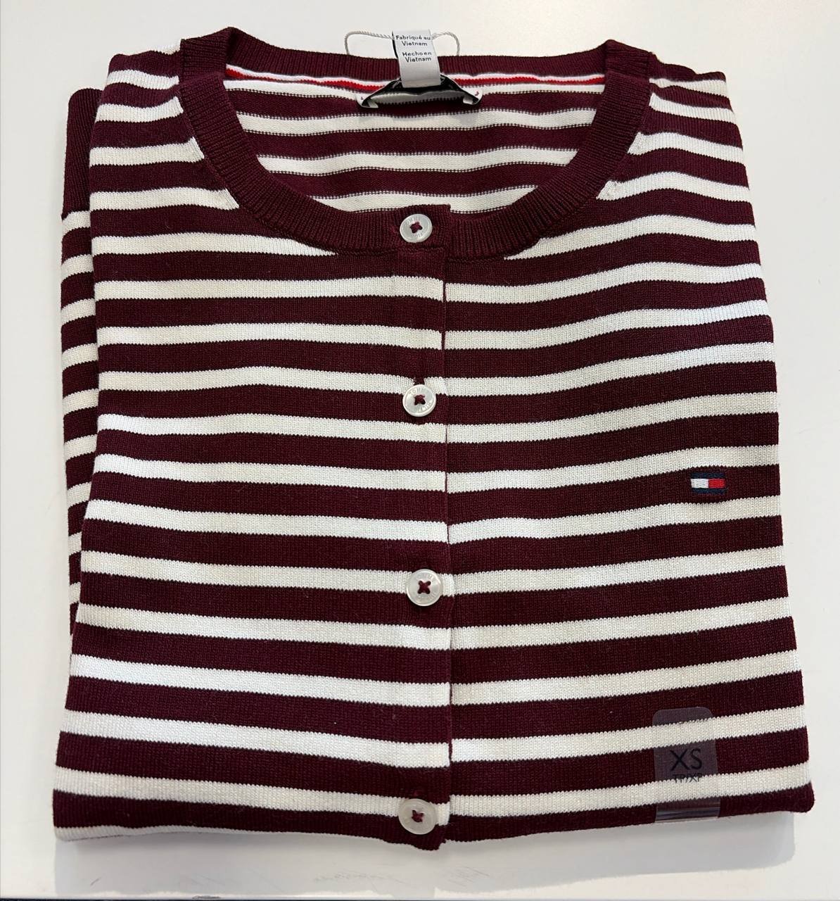 cardigan linha manga longa