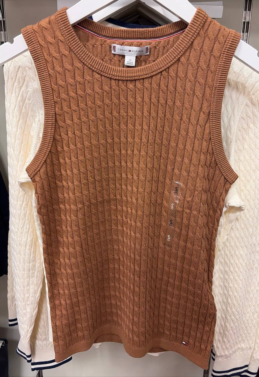 regata tricot trançado