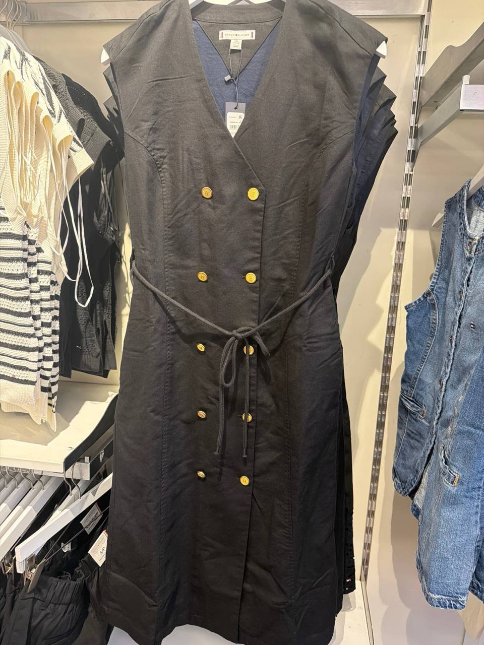 Vestido algodão com elastano