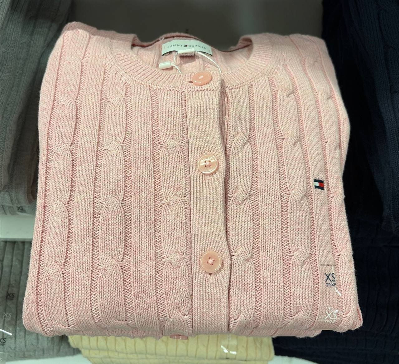 cardigan  tricot trançado