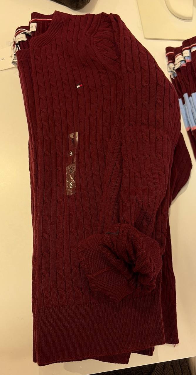 Sweater tricot trançado manga longa