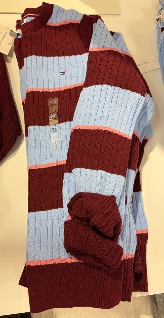 Sweater tricot trançado manga longa