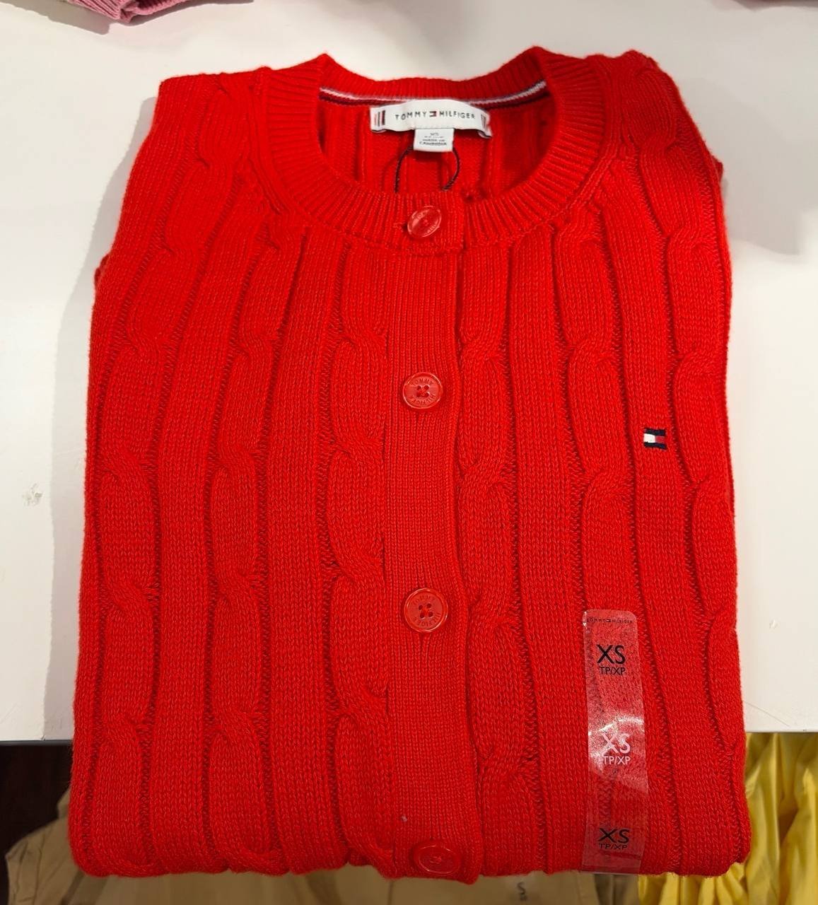 cardigan tricot trançado