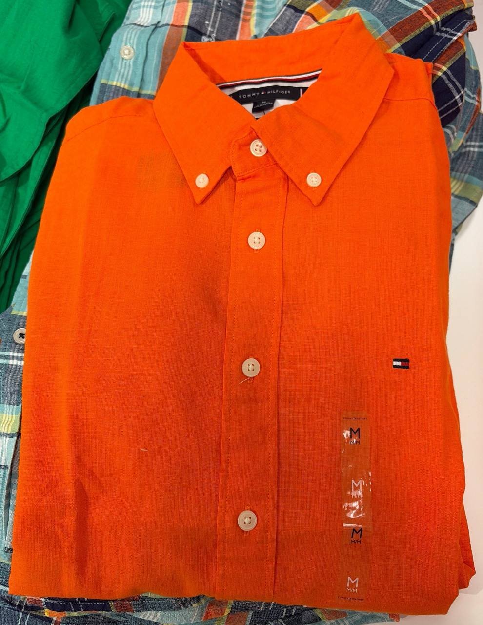 Camisa social manga longa REGULAR fit linho e algodão