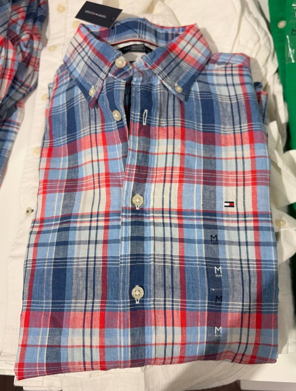 Camisa social manga longa REGULAR fit linho e algodão