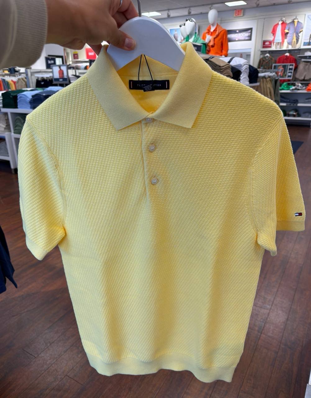 Polo Regular Fit de linha manga curta