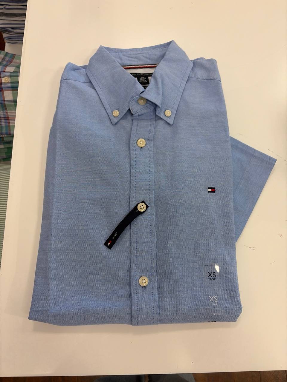 Camisa regular fit stretch manga curta oxford
