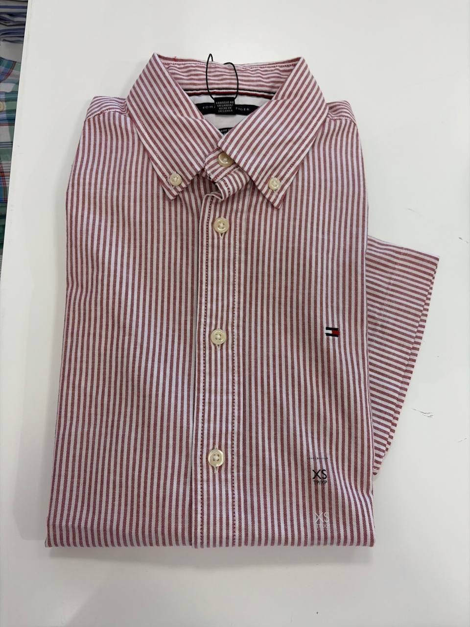 Camisa regular fit stretch manga curta oxford