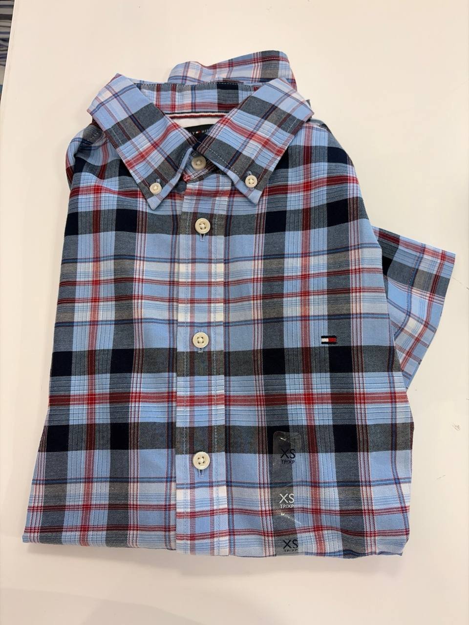 Camisa regular fit stretch manga curta oxford