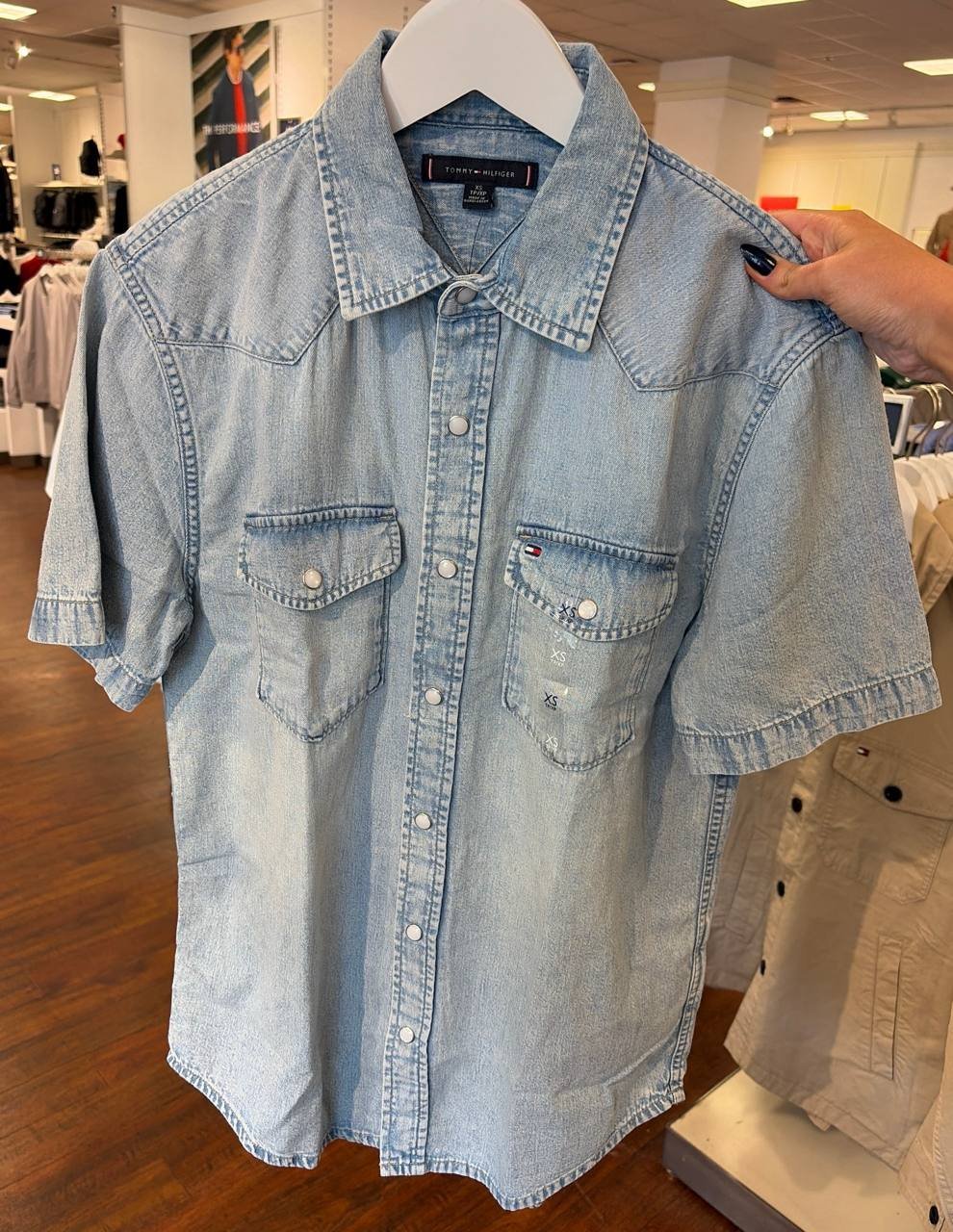 camisa jeans