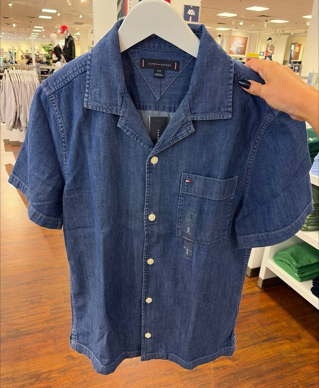 camisa jeans