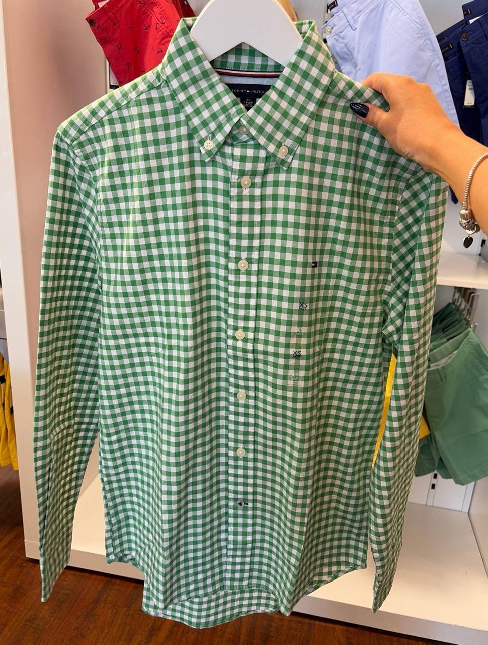 Camisa social manga longa REGULAR fit stretch oxford