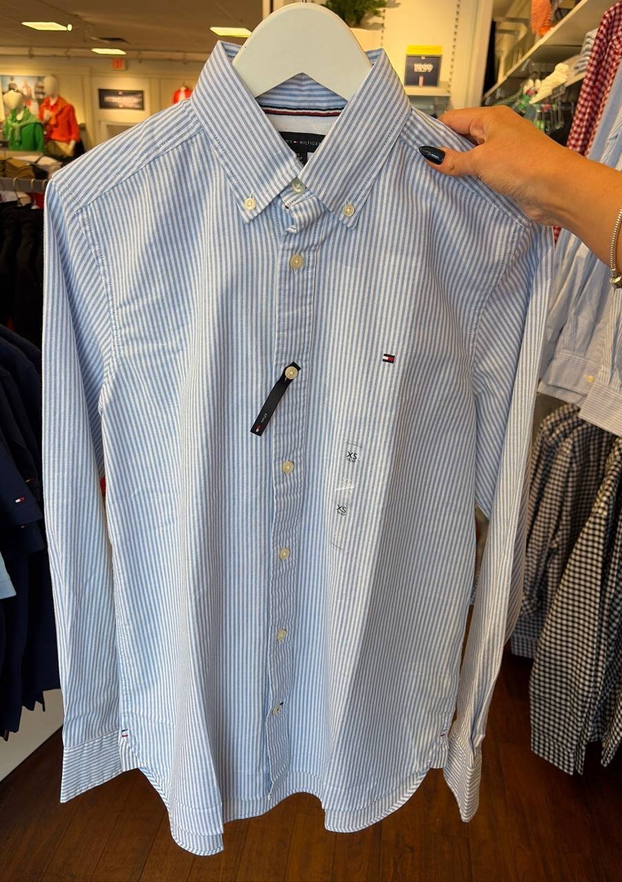Camisa social manga longa REGULAR fit stretch oxford