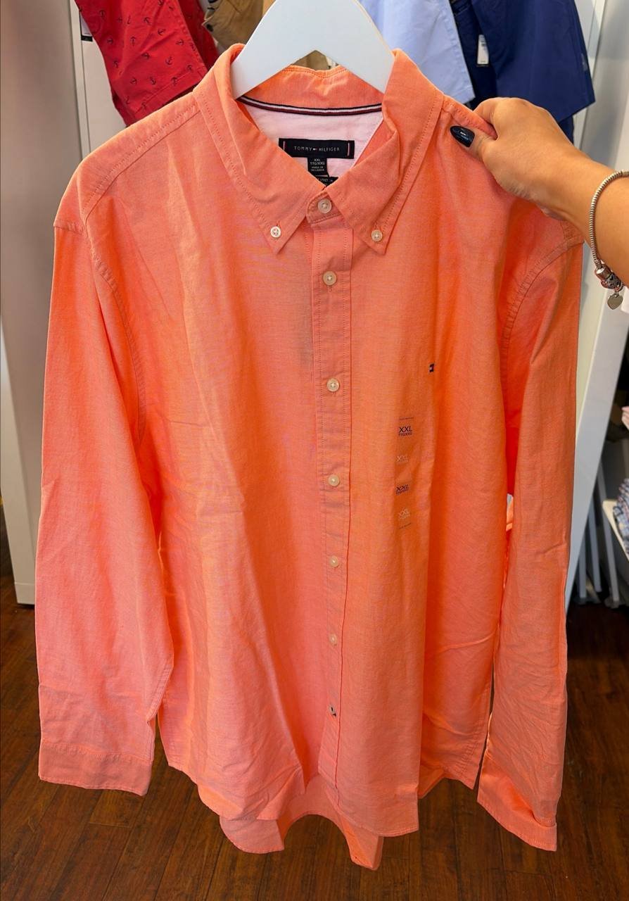Camisa social manga longa REGULAR fit stretch oxford