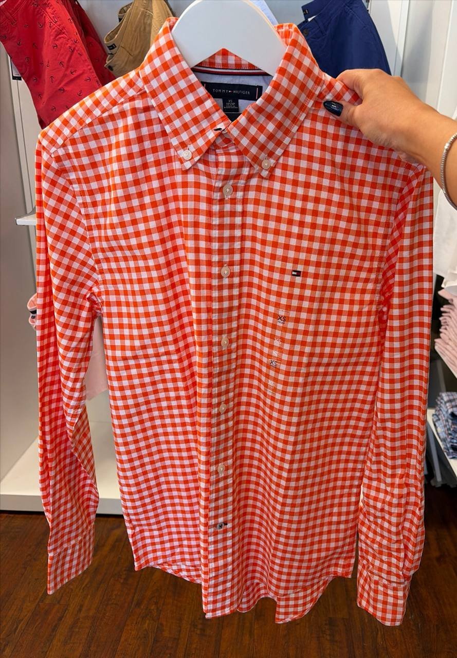 Camisa social manga longa REGULAR fit stretch oxford