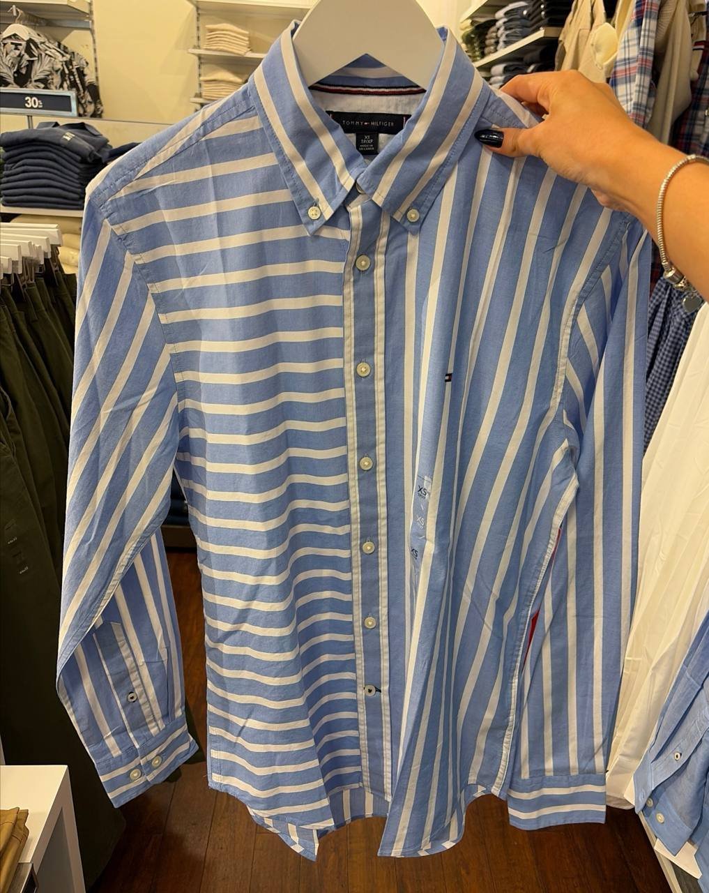 Camisa social manga longa REGULAR fit linho e algodão