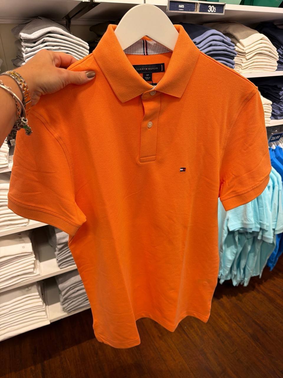 Regular Fit Stretch Polo COR PROMOCIONAL
