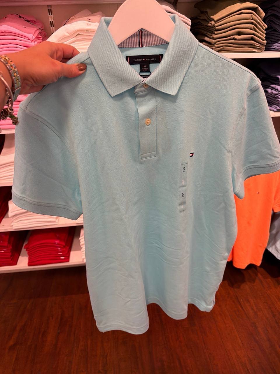 Regular Fit Stretch Polo COR PROMOCIONAL