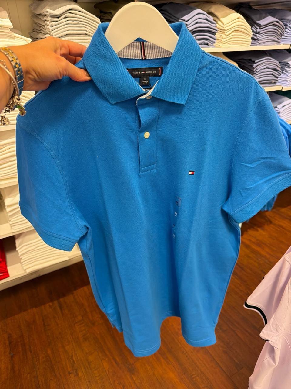 Regular Fit Stretch Polo COR PROMOCIONAL